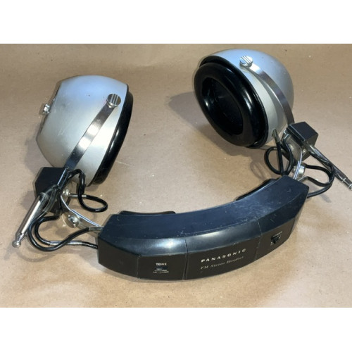 【動作確認済み】Panasonic RF-60 ヘッドホン シルバー 動作確認済み】Panasonic RF-60 ヘッドホン シルバー 動作確認済み